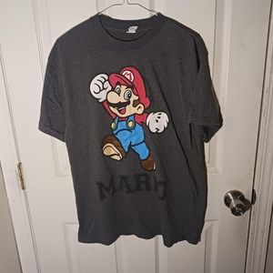 Delta Mario Gray T-shirt